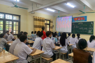 TRƯỜNG THPT LÝ THƯỜNG KIỆT – TỈNH NINH BÌNH KHAI GIẢNG NĂM