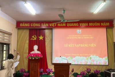 LỄ KẾT NẠP ĐẢNG VIÊN NĂM 2026