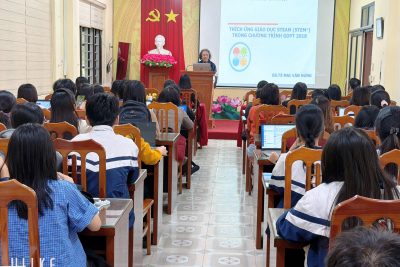 HỘI NGHỊ TẬP HUẤN CHUYÊN ĐỀ STEM / STEAM  DÀNH CHO  CÁN BỘ, GIÁO VIÊN VÀ HỌC SINH  Năm học 2025 -2026